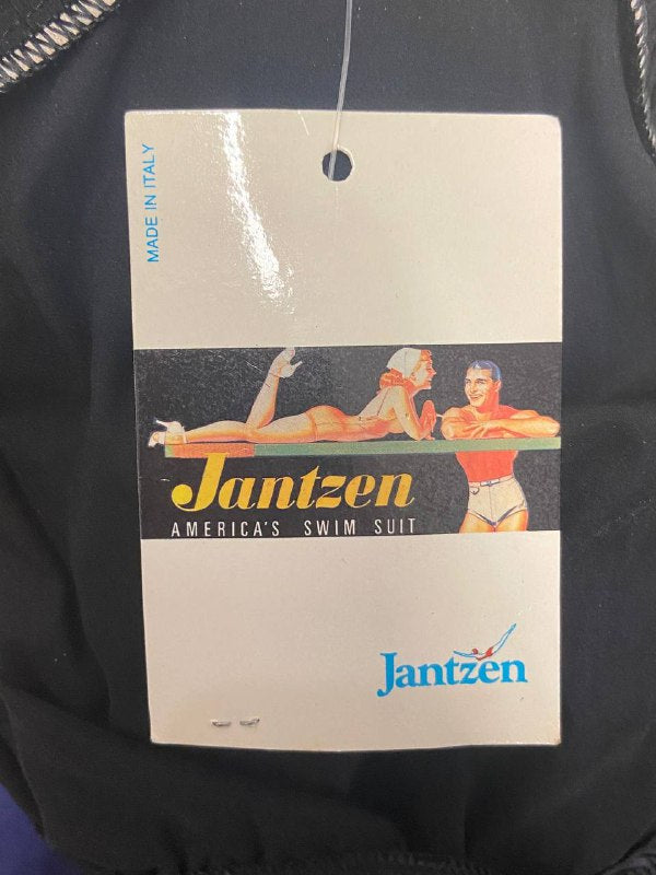 Costume intero nero Jantzen con volant