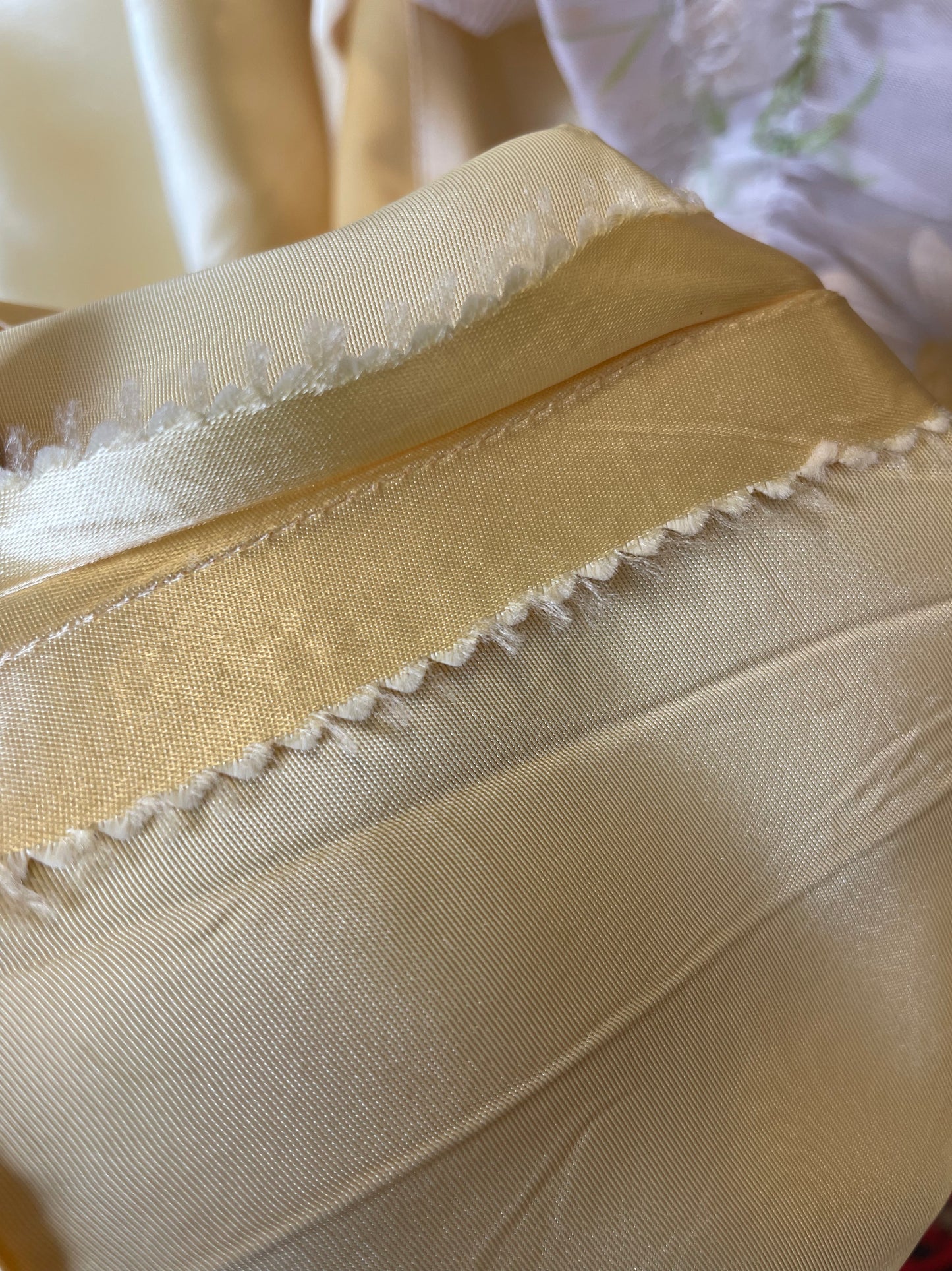 Gonna anni 70 in tulle con margherite