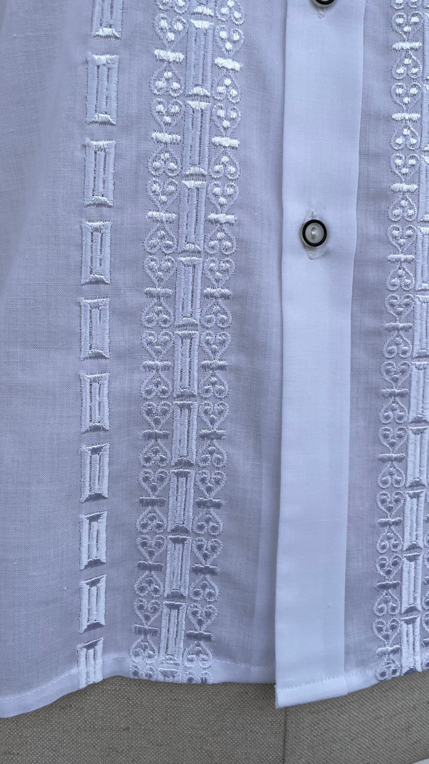 Camicia bianca fine anni 60