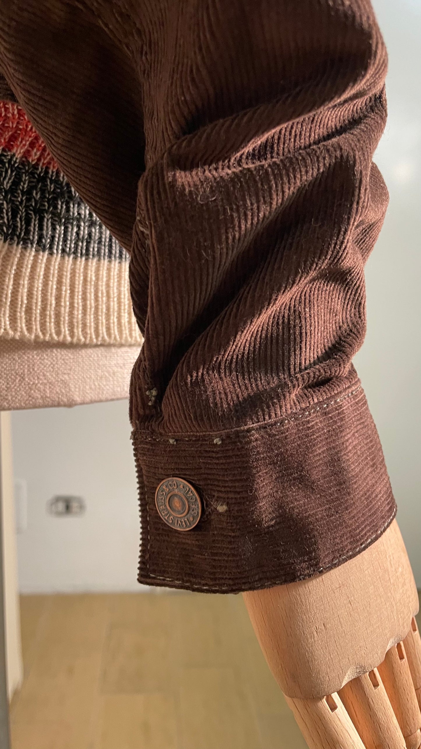 Giacchino cordury Levi’s deadstock anni 70