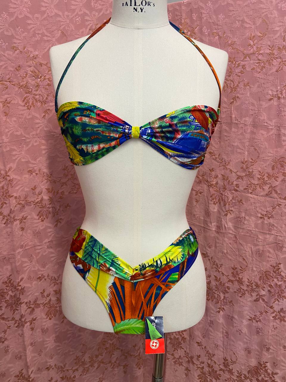Bikini floreale Colmar tg.44 - deadstock 1990s
