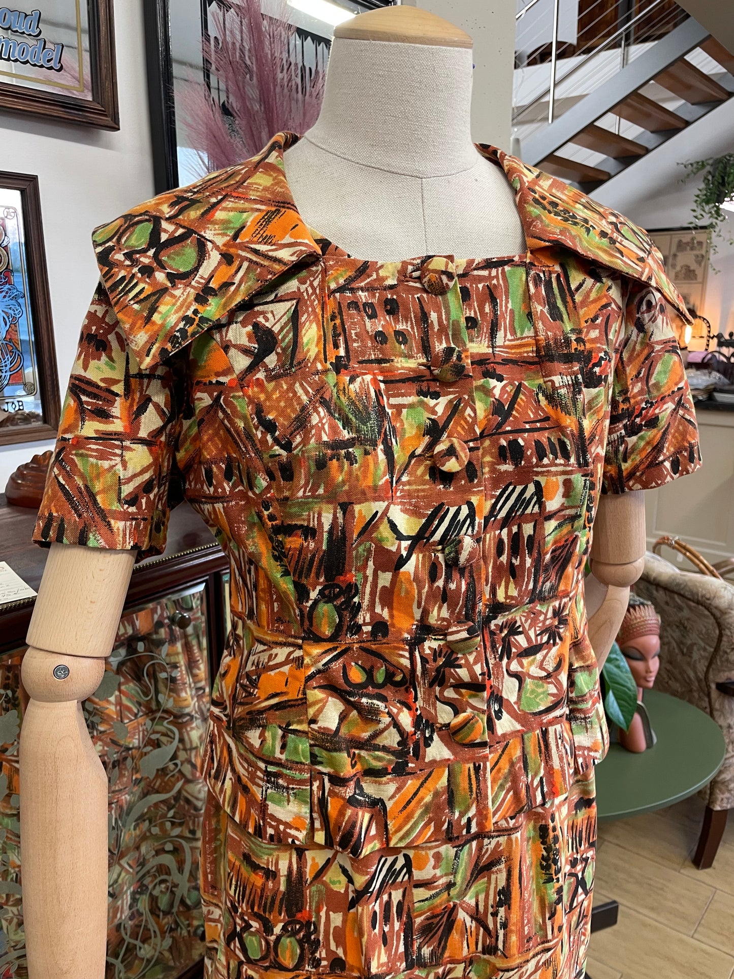 Completo novelty fine anni 50 sartoriale
