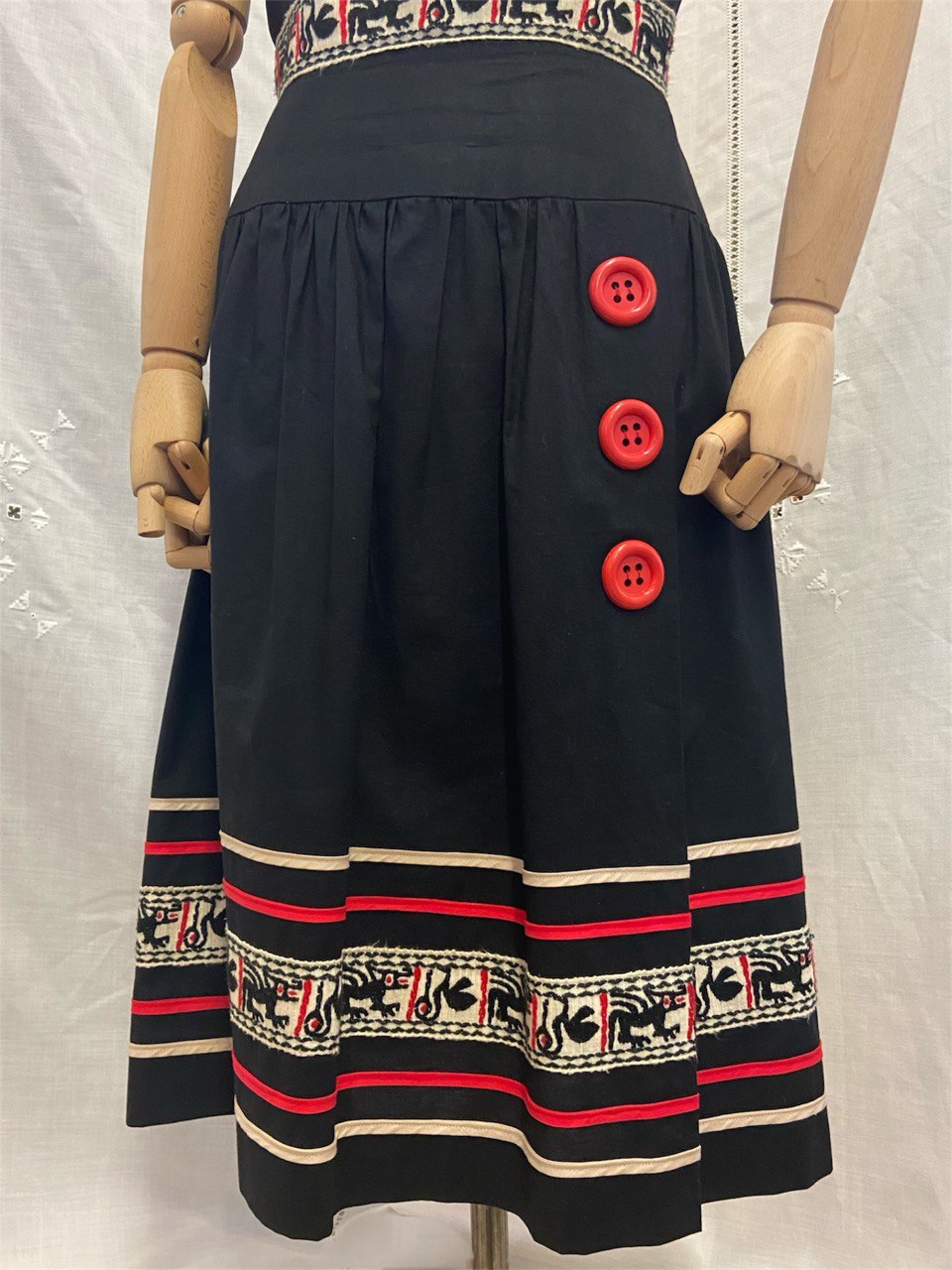 Abitino sartoriale "Alirose" - 70s does 50s - tg.40