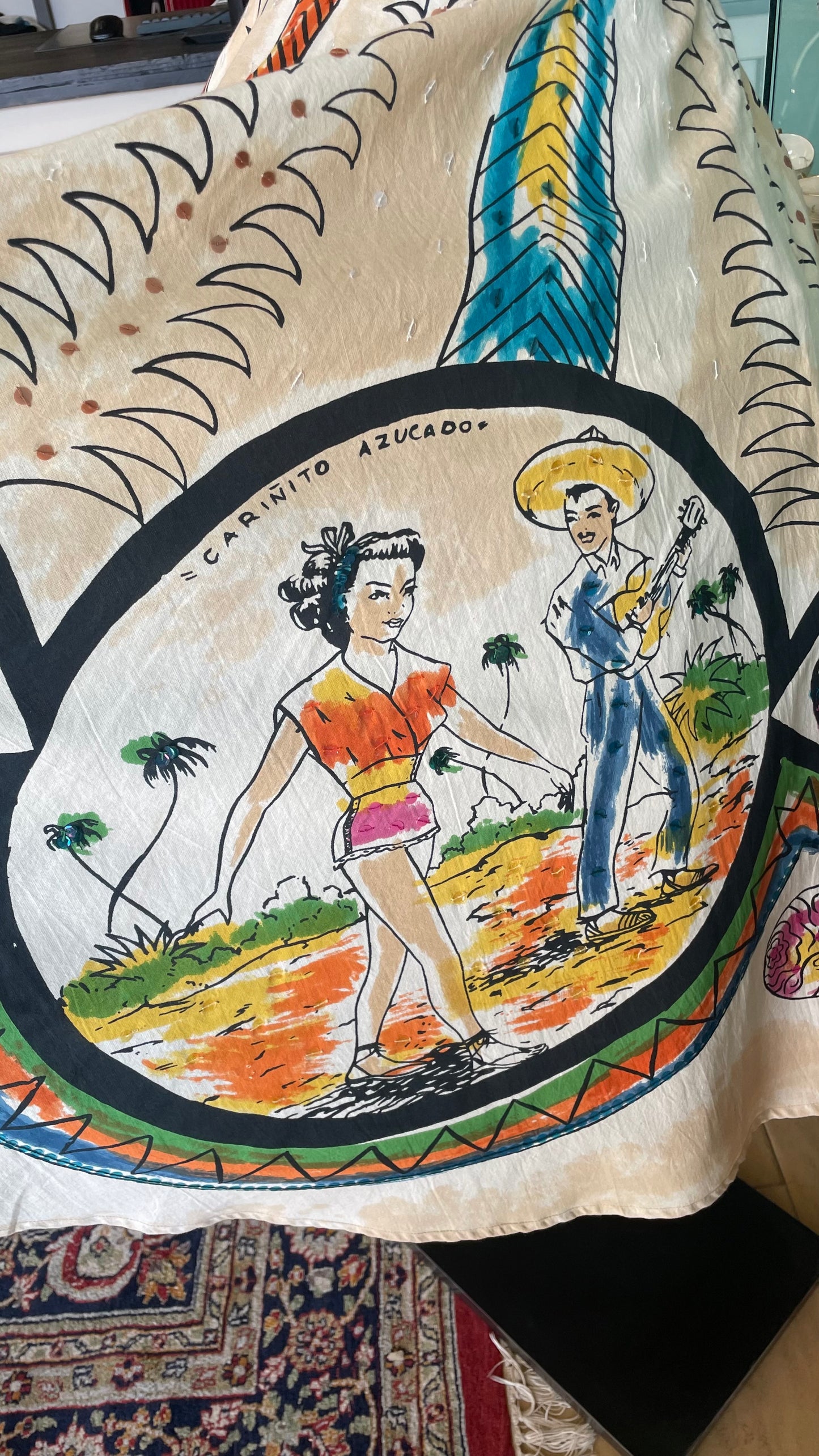 Gonna a ruota “Monica - Paris” ispirazione anni 50