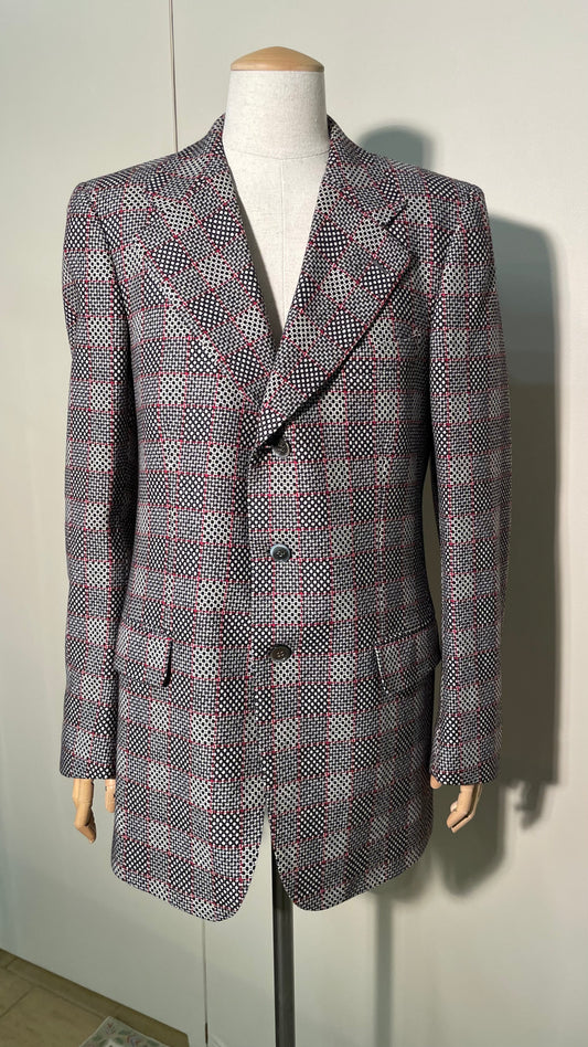 Giacca anni 70 deadstock pura lana