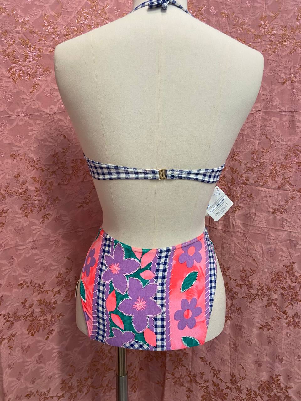 Bikini in cotone "Diana" Made in Italy - deadstock 1980s