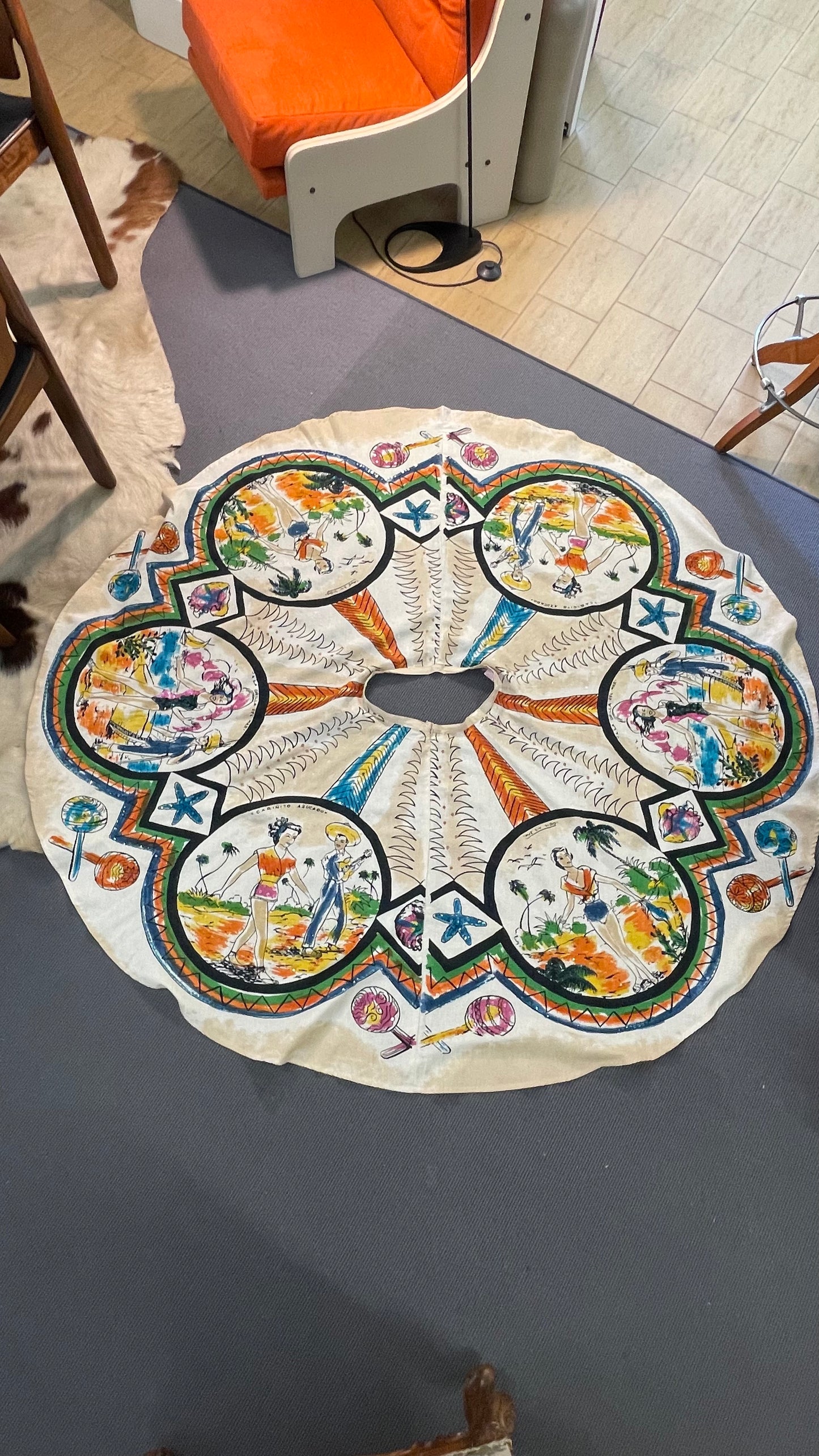 Gonna a ruota “Monica - Paris” ispirazione anni 50