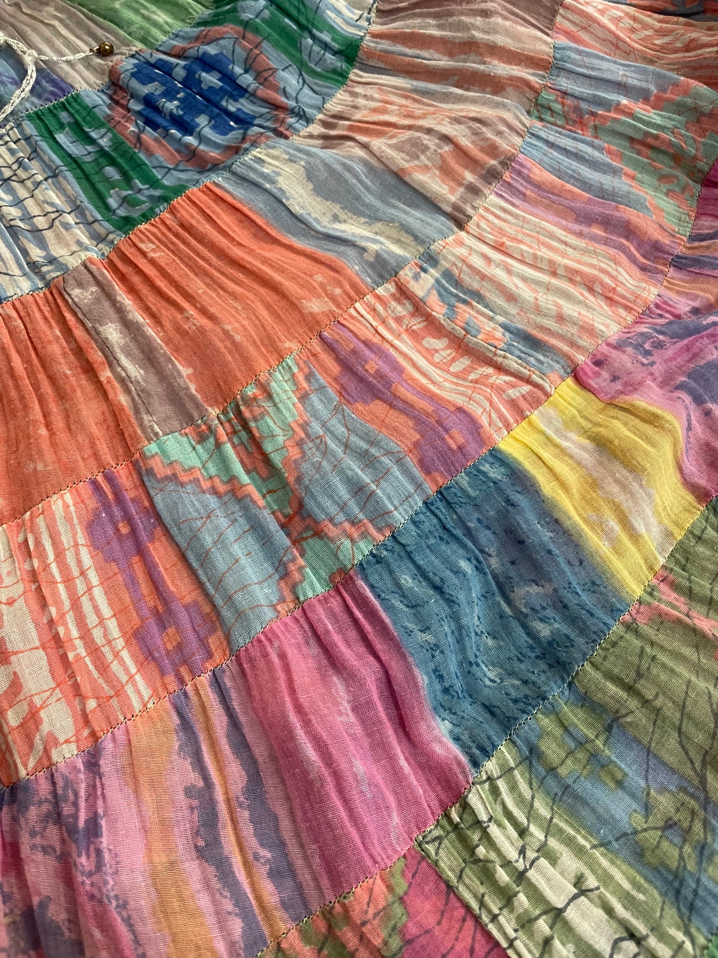 Gonna in cotone multicolore “Tony Esposito”