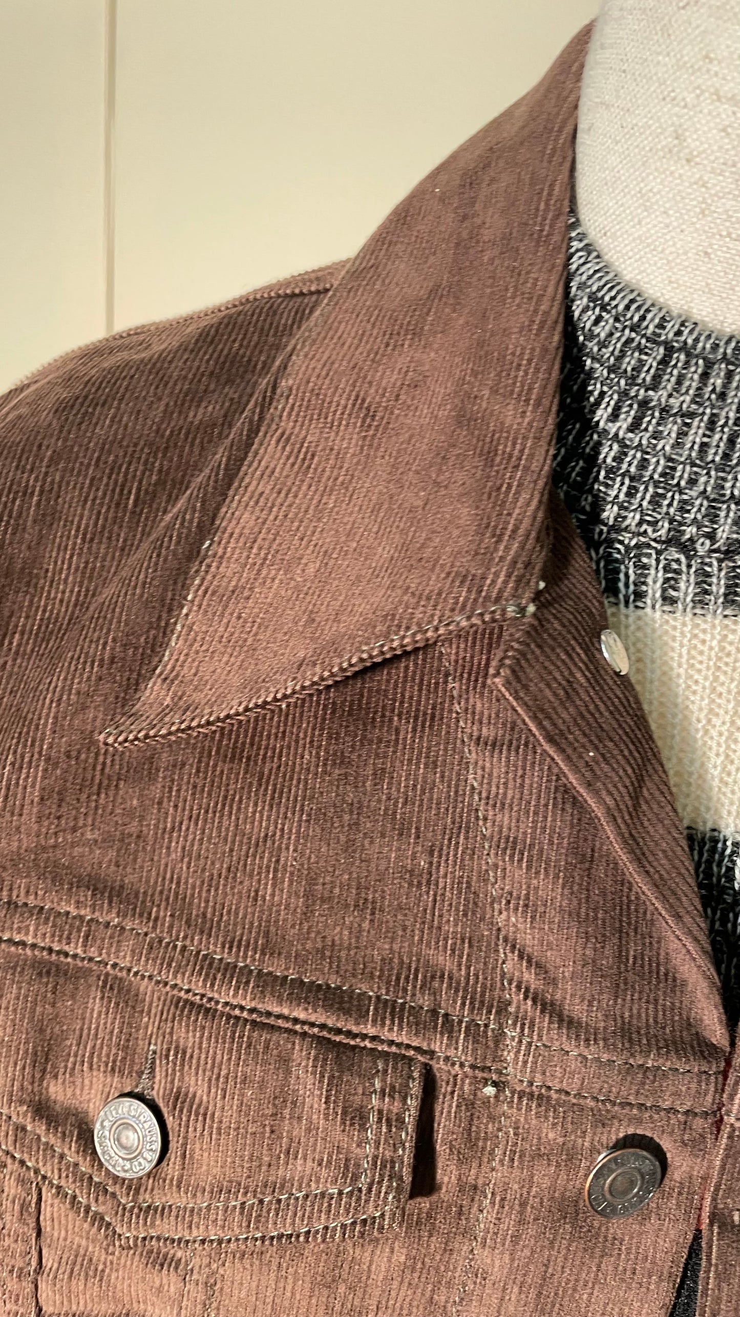 Giacchino cordury Levi’s deadstock anni 70
