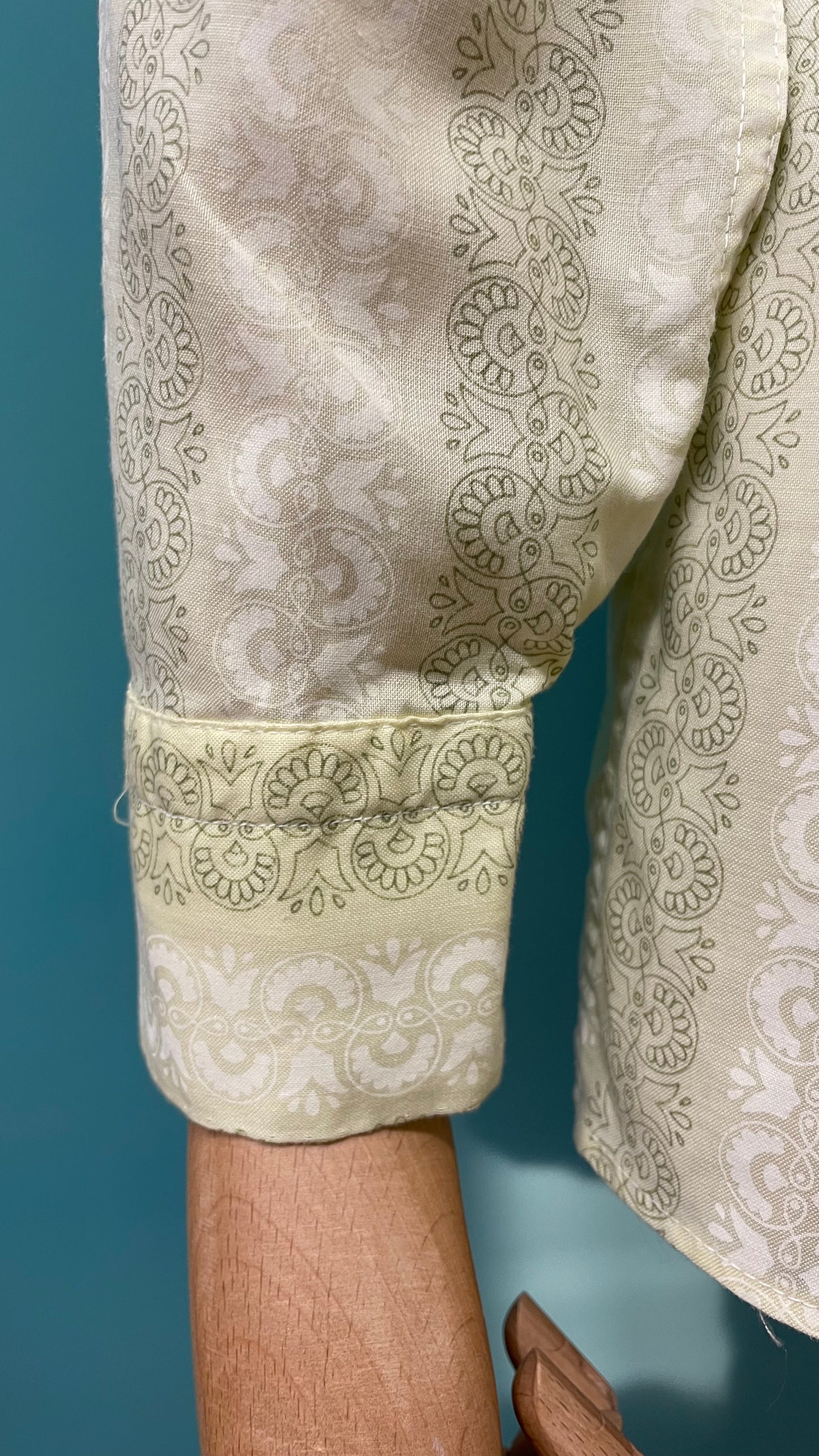 Camicia anni 70 stampa optical