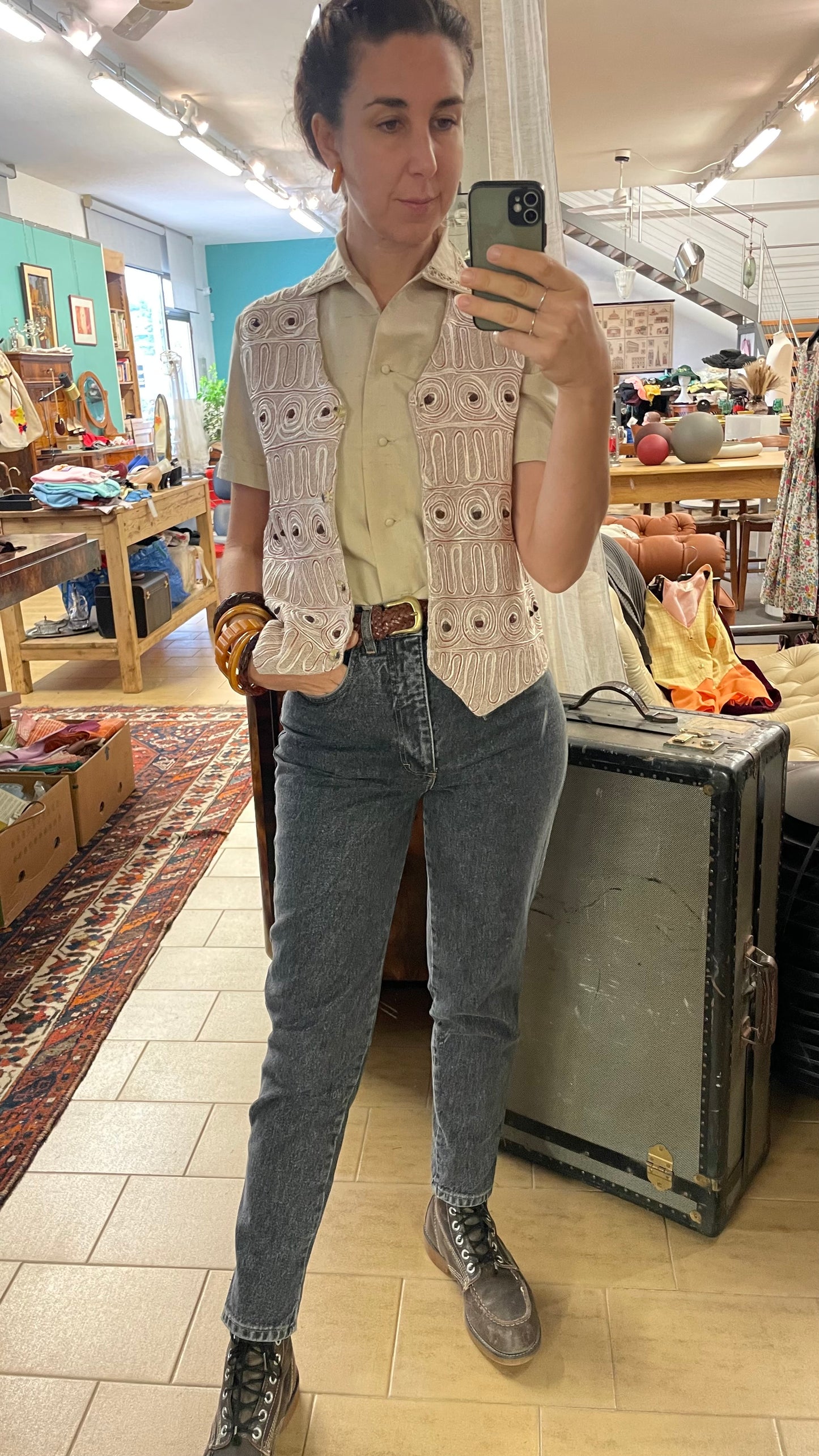 Gilet in cotone anni 90