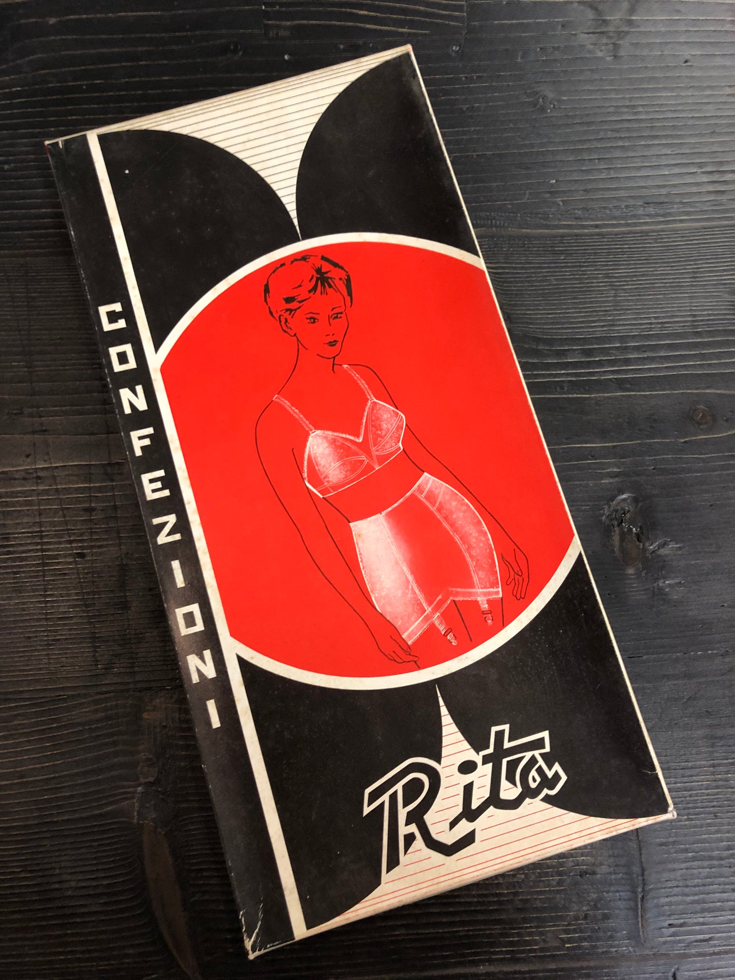 Guaina - panciera contenitiva vintage anni 70 - deadstock