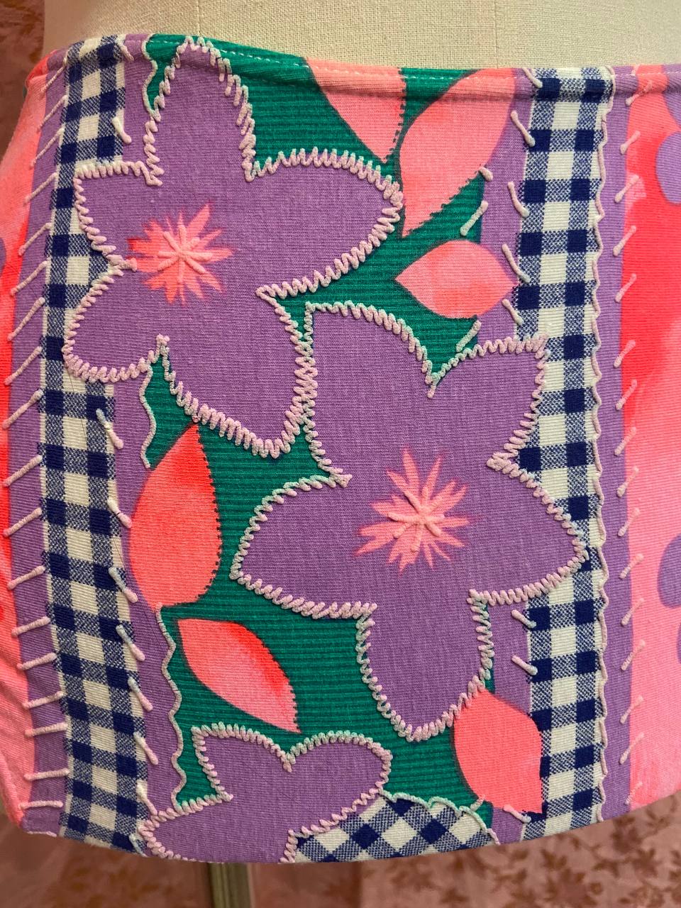 Bikini in cotone "Diana" Made in Italy - deadstock 1980s