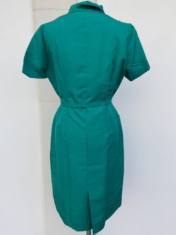 Scamiciato in shantug di seta tg.48 - deadstock 1960s