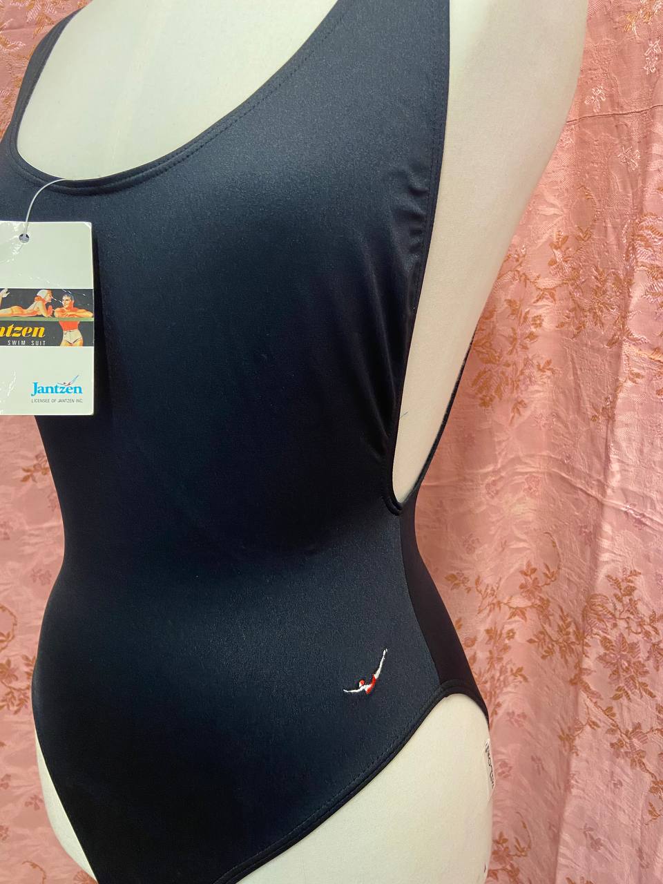 Costume intero nero Jantzen, tg. 48, deadstock 1990s