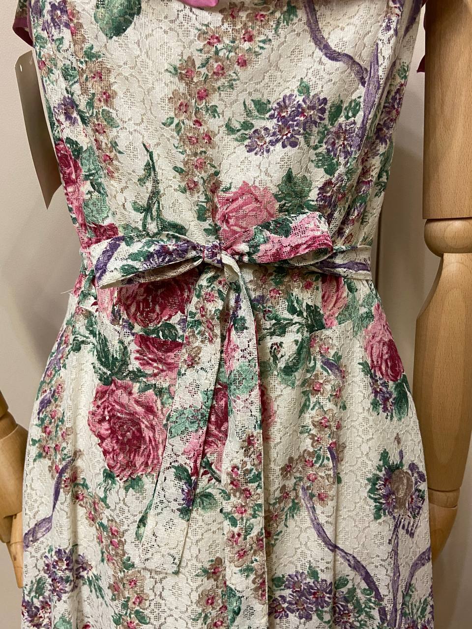 Abito floreale Lucie Linden - anni '70 originale - tg.40