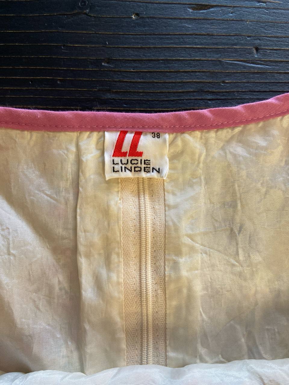 Abito floreale Lucie Linden - anni '70 originale - tg.40