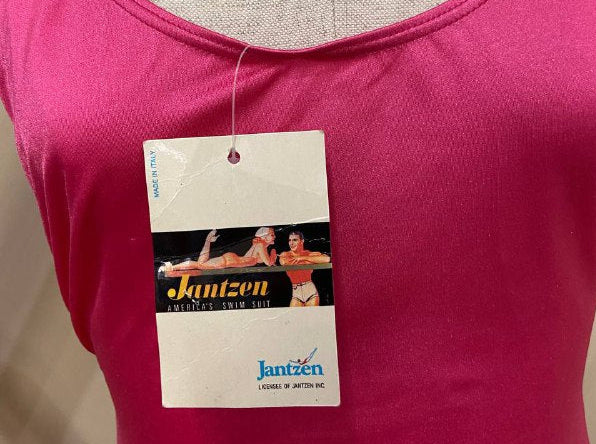 Costume intero rosa Jantzen tg. 46 - deadstock 1990s