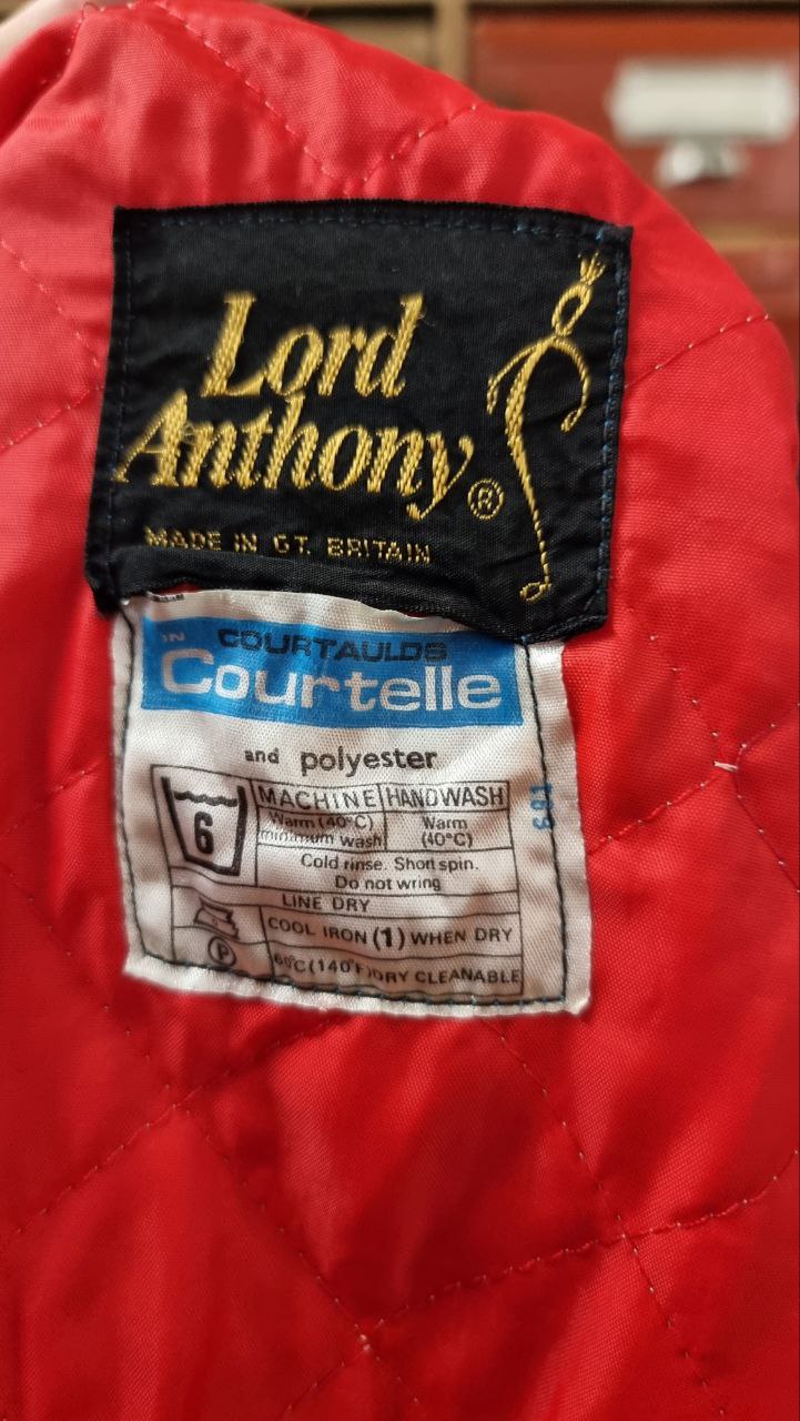 Giacca primi anni 70 tartan inglese Lord Anthony