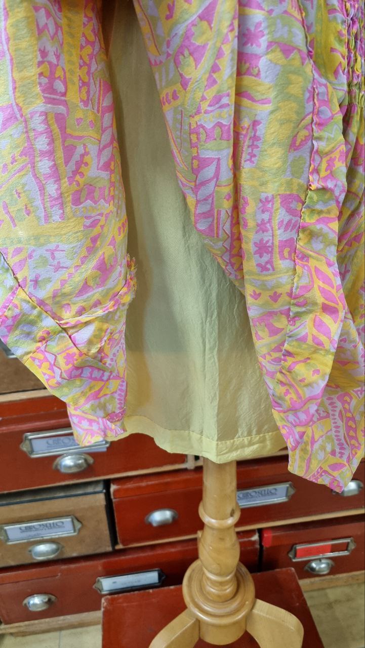 60s silk dress