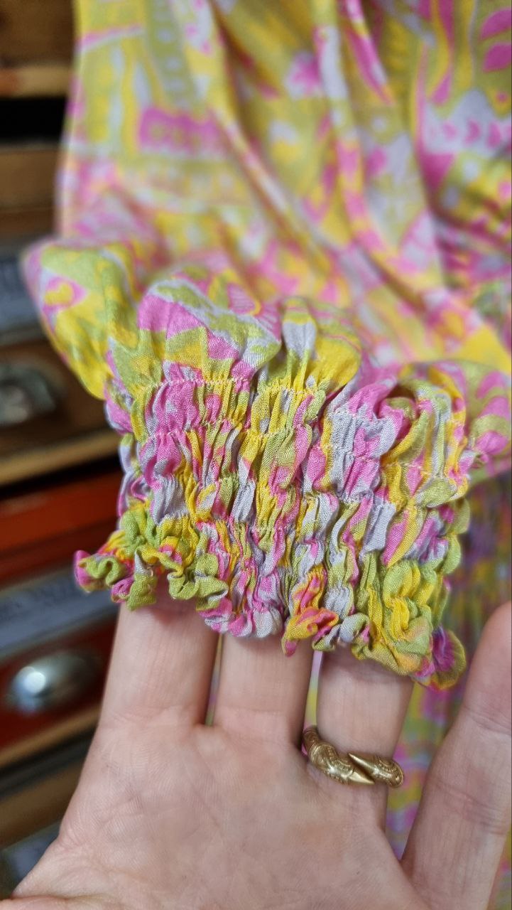 60s silk dress