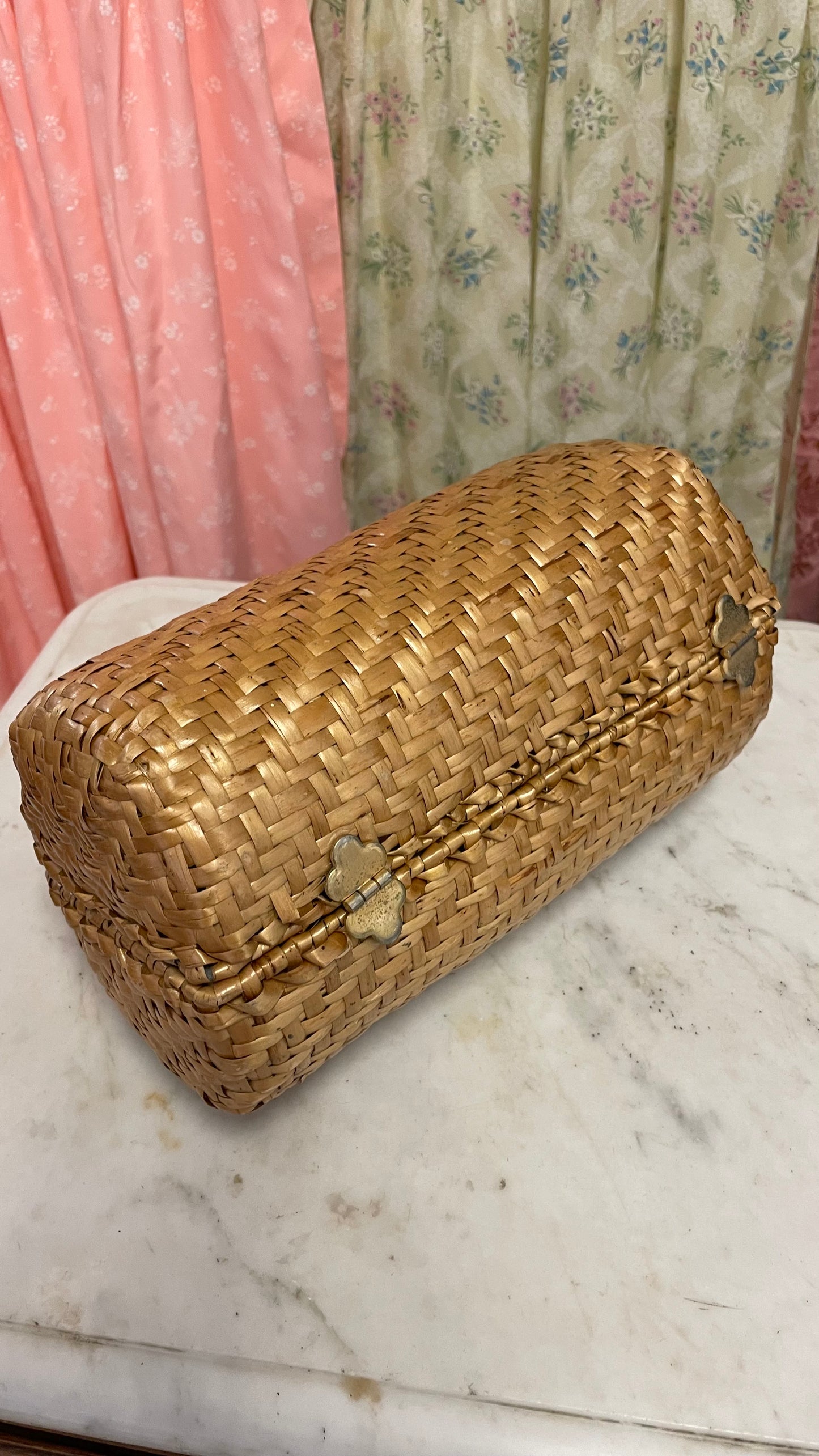 Borsa in midollino primi anni 50