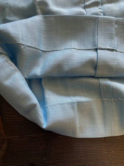 Abito sartoriale in lino smanicato - tg.52 deadstock - anni 60