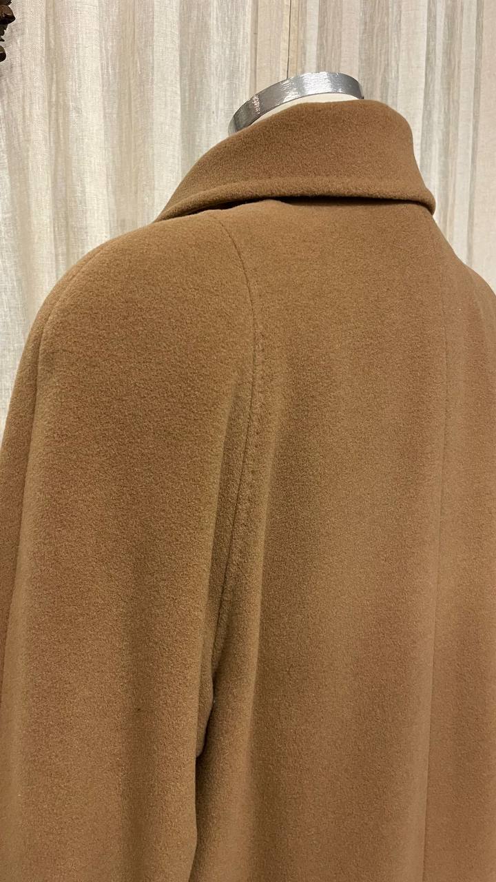 Cappottino anni 80 in lana col.cammello - tg.46