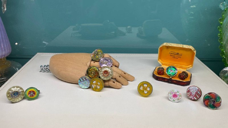 Anello con bottone anni 20/30 cecoslovacco - nr.09