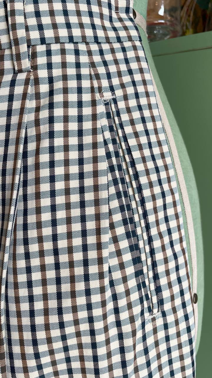 Pantalone anni 90 brand Peserico - 100% cotone - tg.44