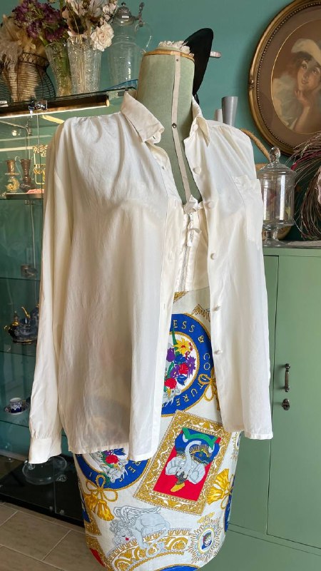 Gonna anni 90 deadstock ispirazione Moschino- tg.S