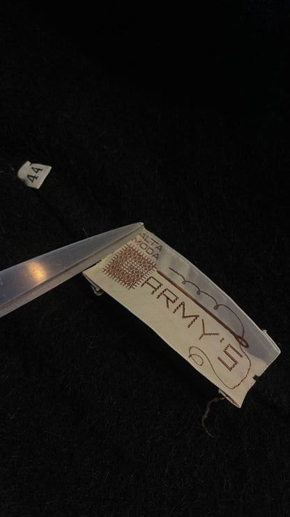 Cappotto anni 80 in lana super fine di Alpaca - Lanerie Colombo - tg.46/48