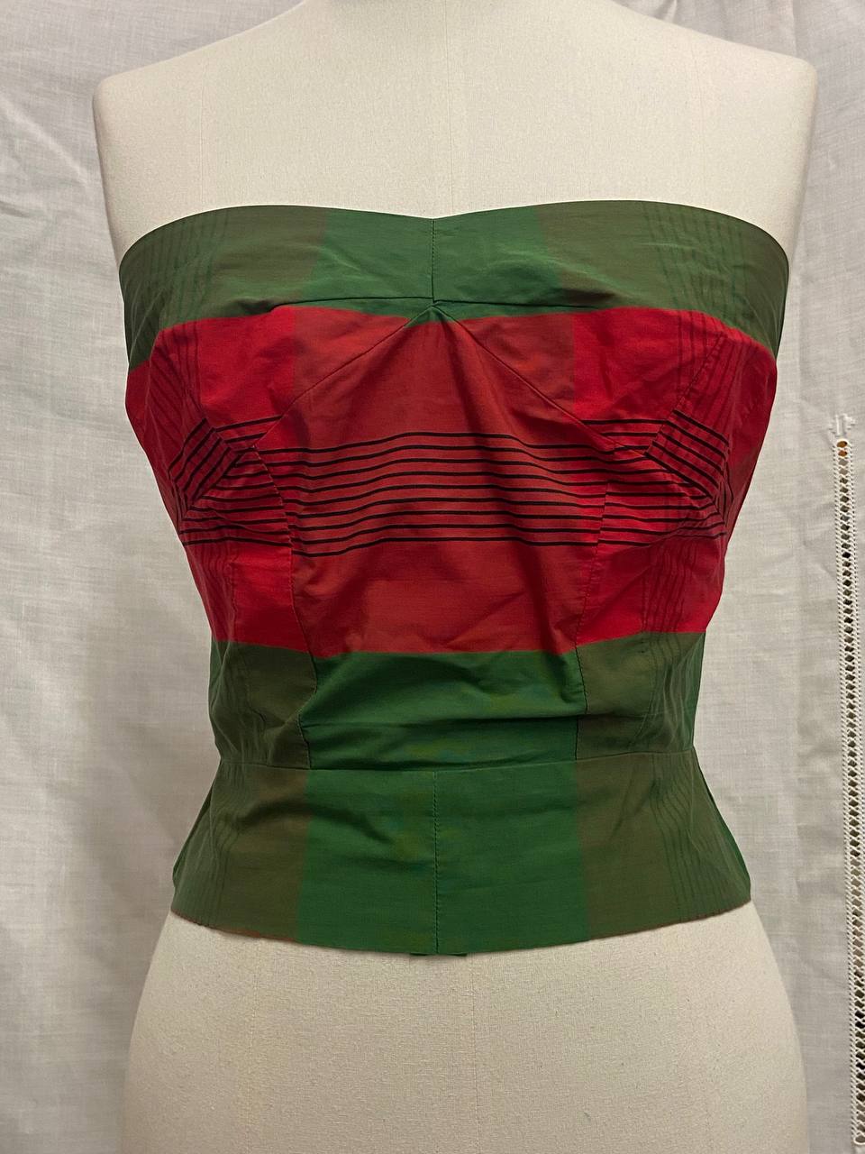 Completo top e gonna anni '50 - sartoriale