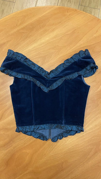 Corsetto in velluto Blumarine Tg.42