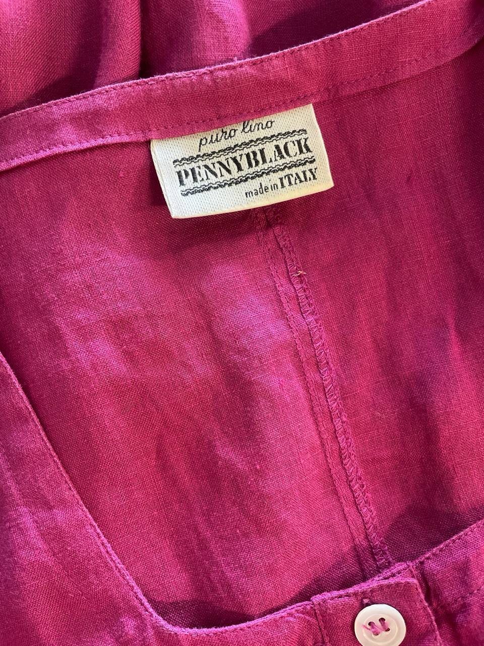 Abito fine anni 80 in lino PennyBlack - fino a tg.48