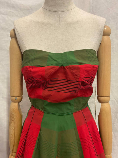 Completo top e gonna anni '50 - sartoriale