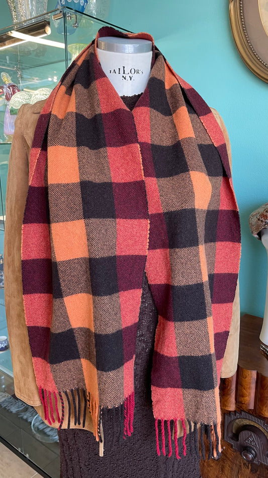 Sciarpetta vintage lana 100%