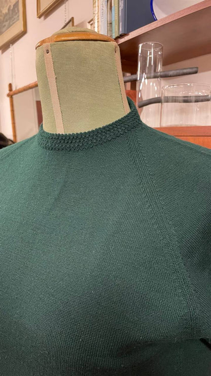 Twin Set anni 60 in lana verde scuro - tg.46