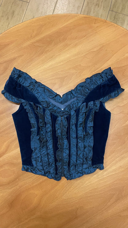 Corsetto in velluto Blumarine Tg.42