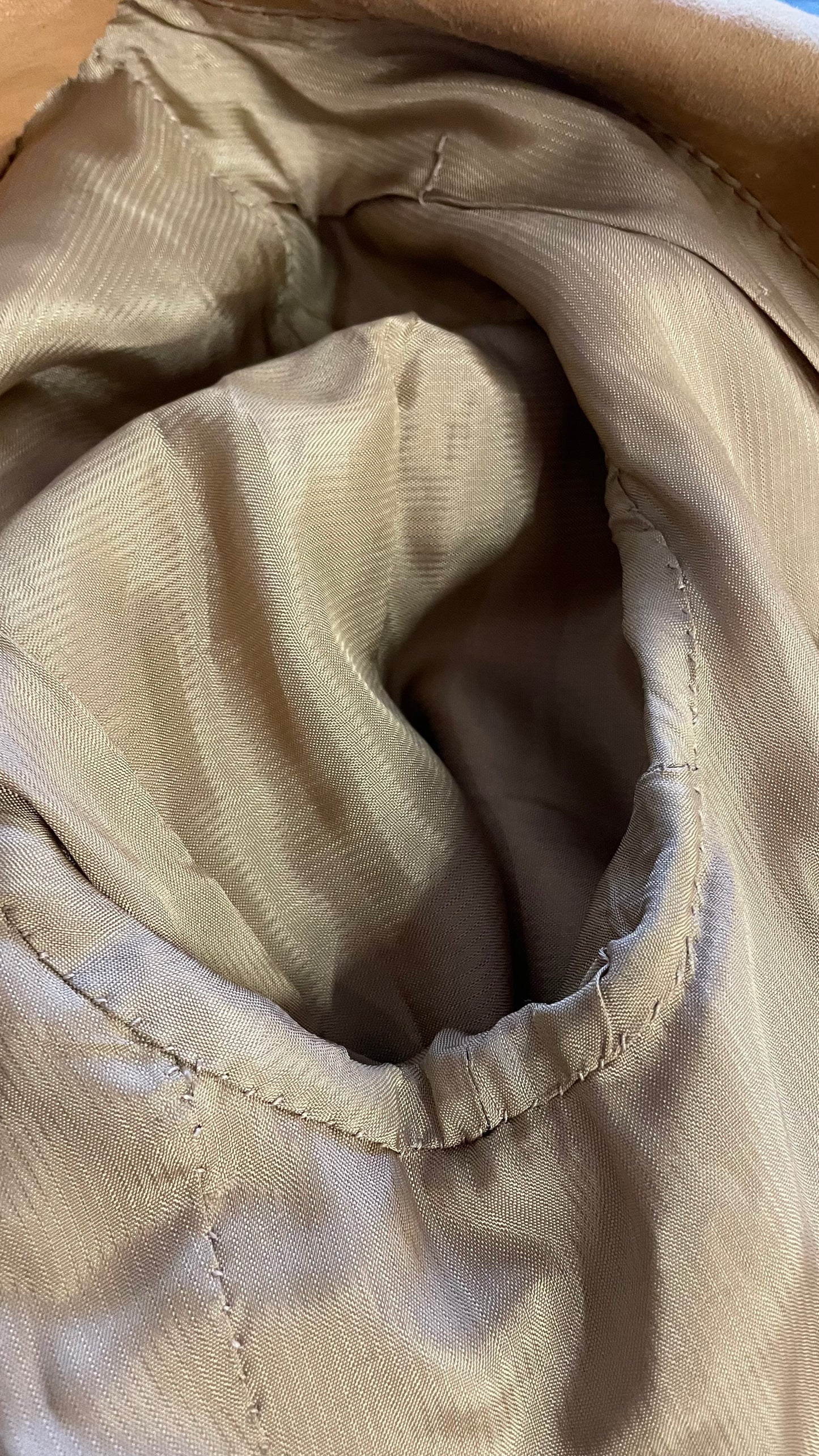 Giacca anni 70 scamosciata tg.Xs - pelletteria di lusso