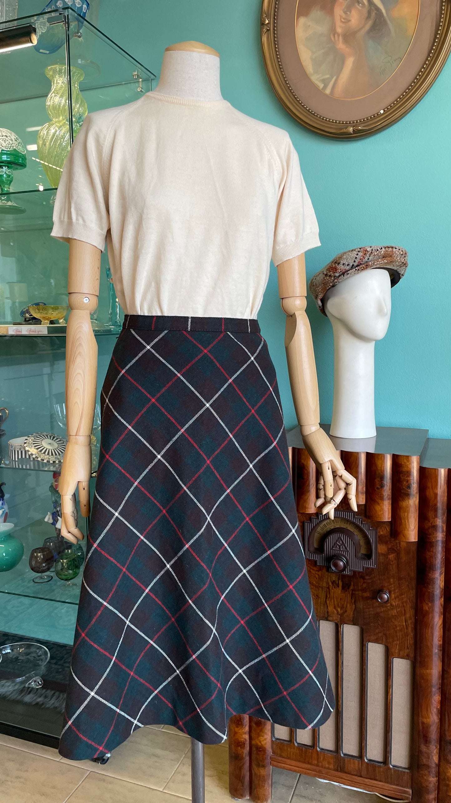 Maglioncino panna in lana anni 50