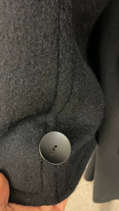 Cappotto anni 80 in lana super fine di Alpaca - Lanerie Colombo - tg.46/48