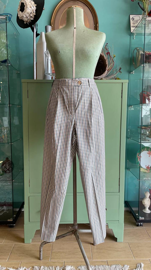 Pantalone anni 90 brand Peserico - 100% cotone - tg.44