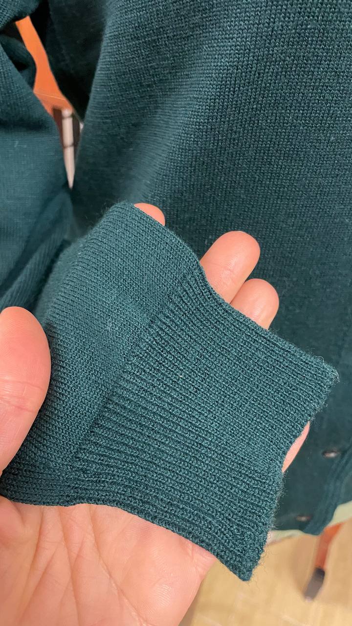 Twin Set anni 60 in lana verde scuro - tg.46